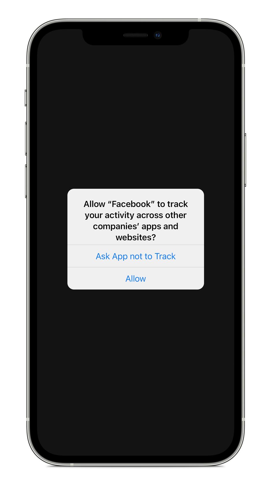 iOS 14.5 ATT allow app to track iPhone pop up