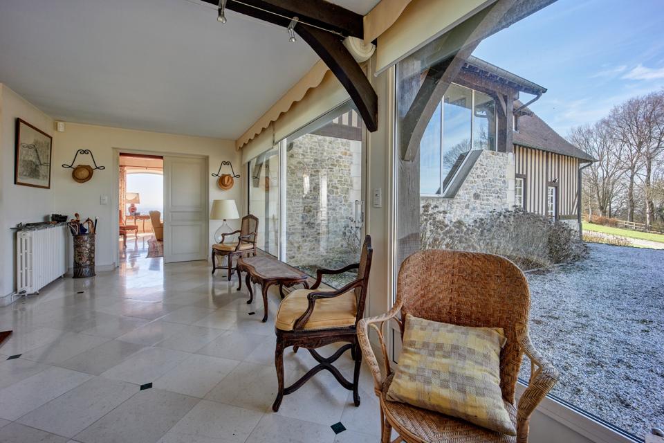 walls of glass french farmhouse renovation normandy france