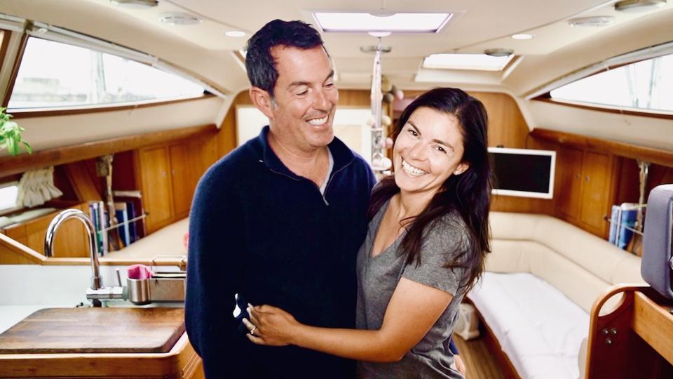 tropical yacht sailing life remote work