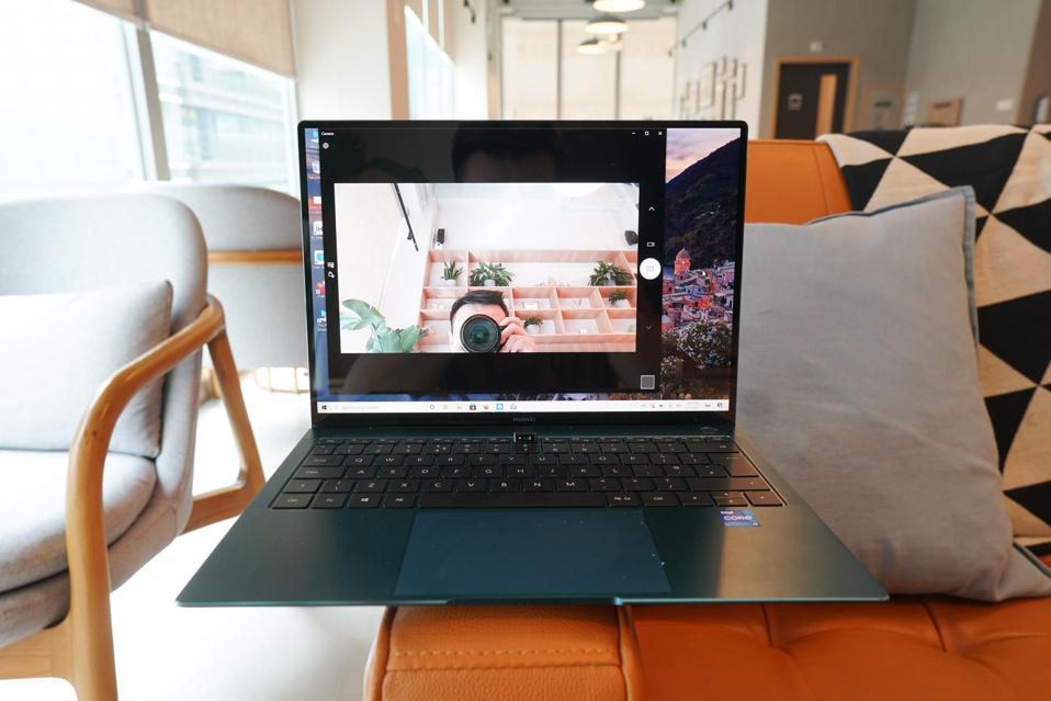 The MateBook X Pro 2021 webcam