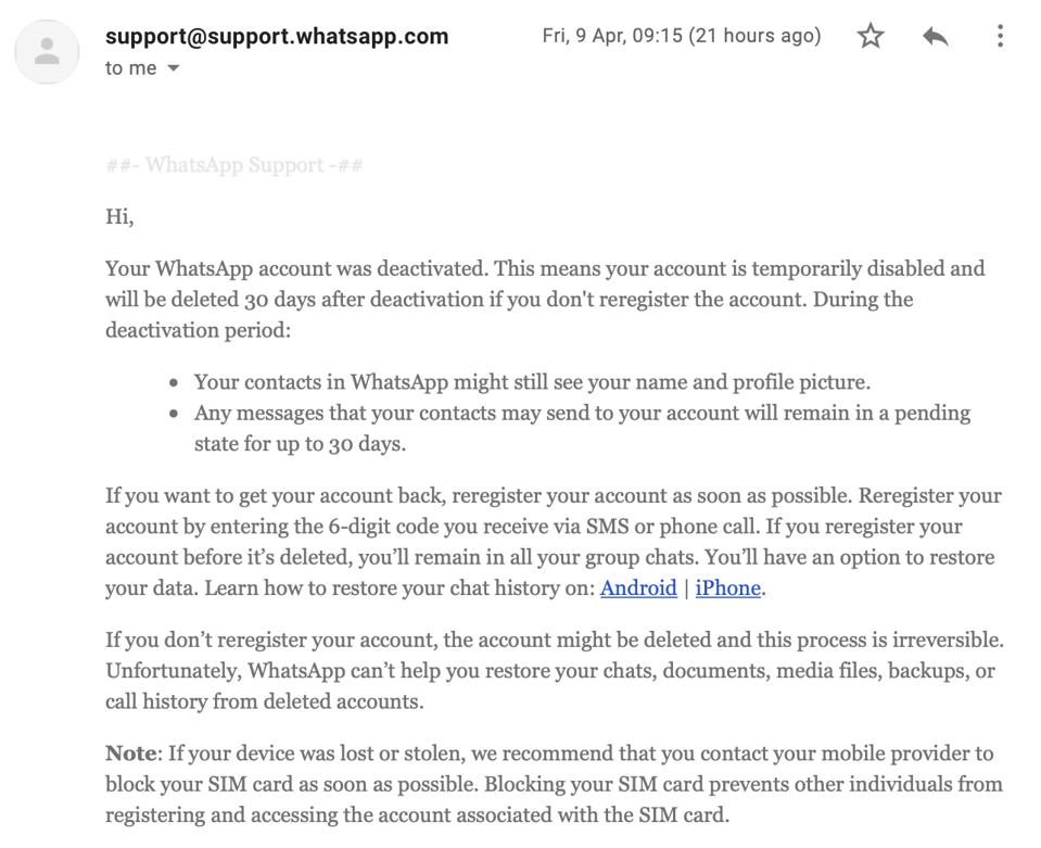 WhatsApp 验证机制出现严重漏洞,任何人都能透过电话号码停用你的账户,而你只能坐以待毙! 9