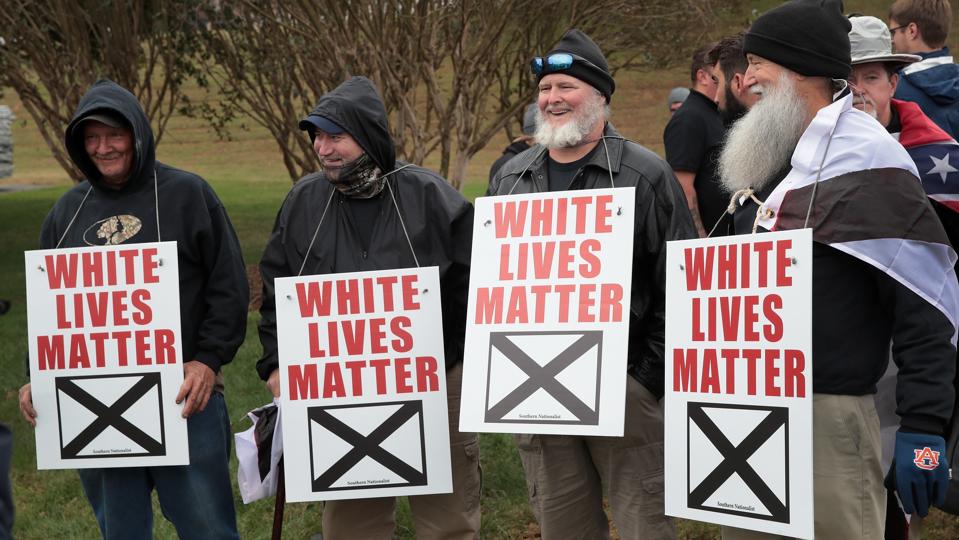 White Nationalists Hold ″White Lives Matter″ Rallies In Tennessee, Counter Protests Ensue