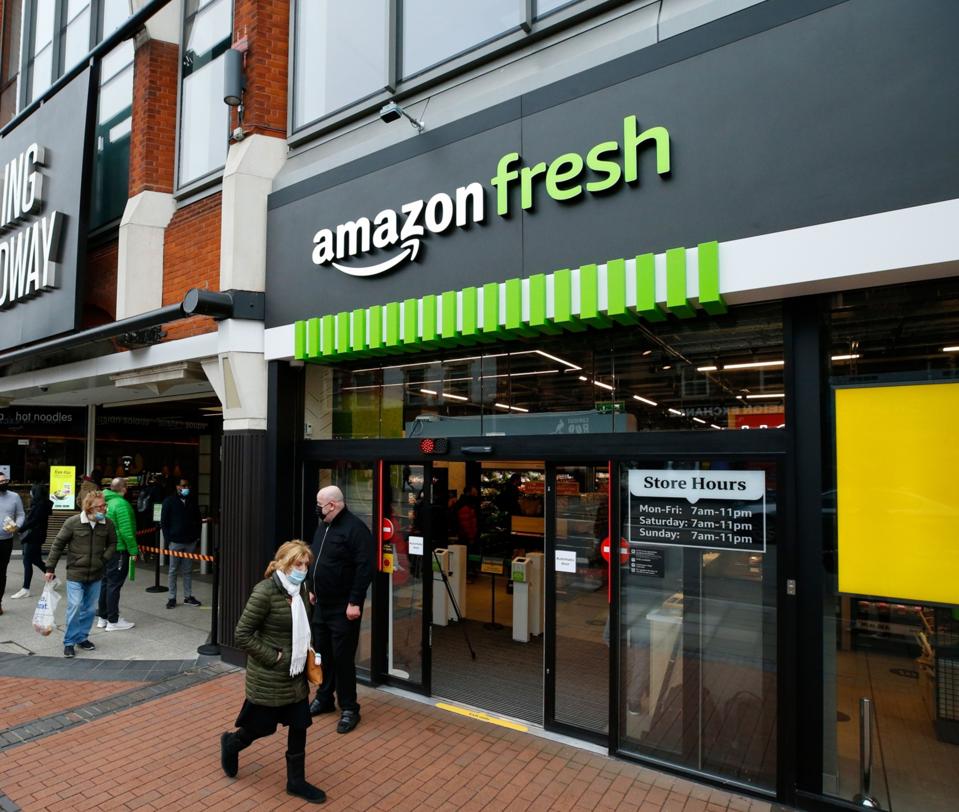 Amazon.com Inc. ouvre un magasin Amazon Fresh 