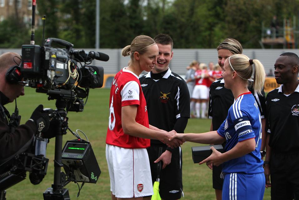 First Women’s Super League Goalscorer Never Believed Players Would Become Professional 9 Soccer - FA Women's Super League - Chelsea Ladies v Arsenal Ladies - Imperial Fields