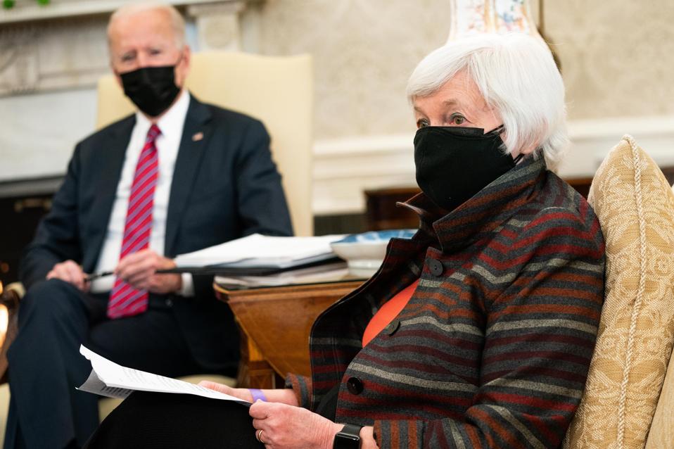 Yellen’s Priorities: A Win For Overreach, A Loss For Responsibility 3 President Biden And Vice President Harris Receive Economic Briefing From Treasury Secretary