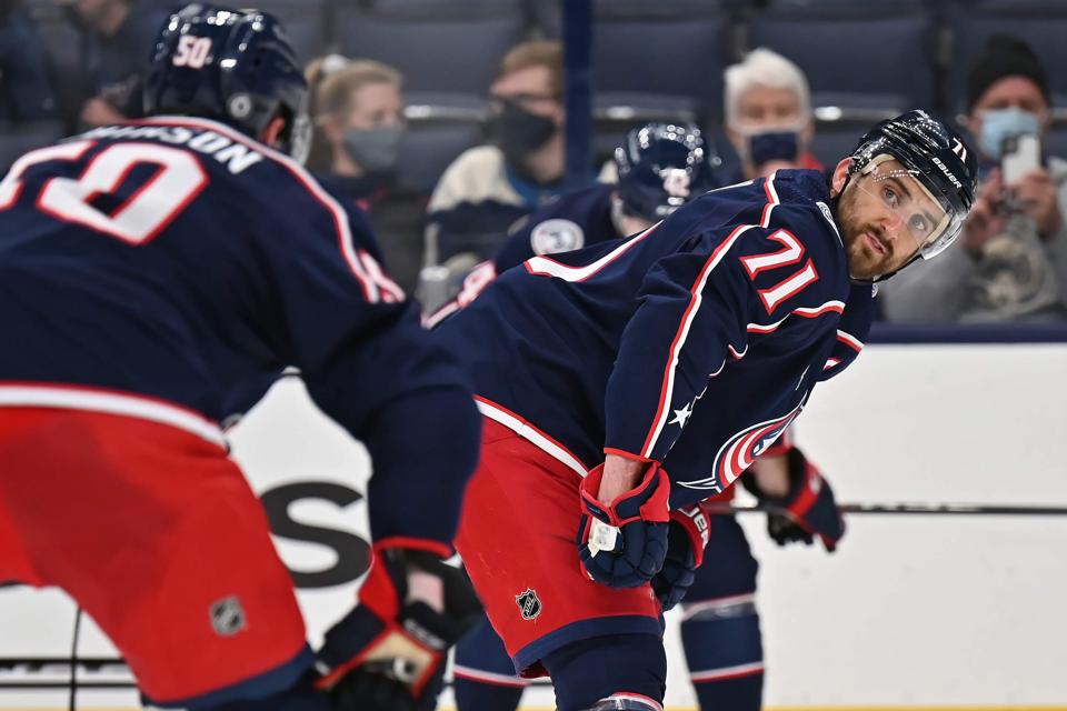 Toronto Maple Leafs Continue Fairy-Tale Ride To Top Of NHL's North Division 3 Tampa Bay Lightning v Columbus Blue Jackets