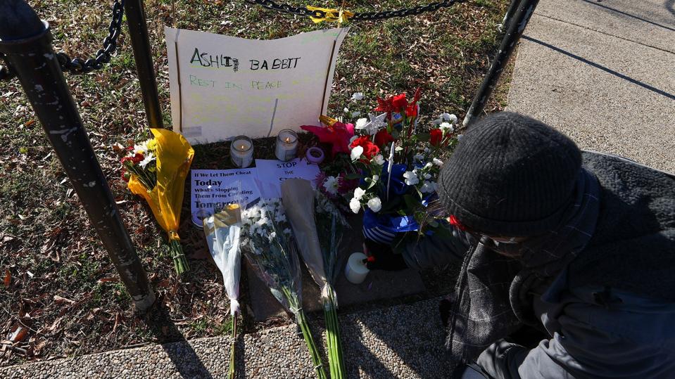 Capitol Police Officer Who Shot Ashli Babbitt In Jan. 6 Riot Won’t Face Criminal Charges 3 The U.S Capitol building is fenced after the massive protest