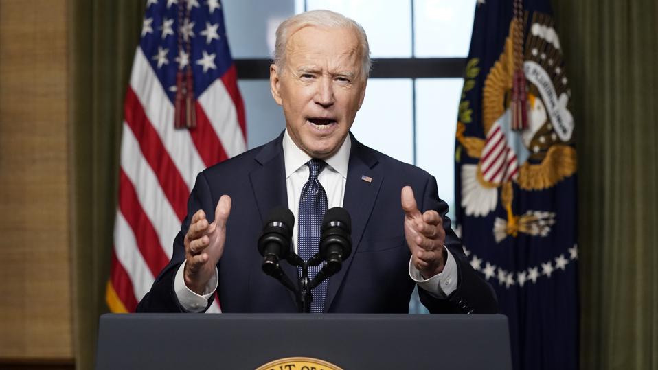 U.S. Will Start Leaving Afghanistan In 2 Weeks, Biden Says 2 President Biden Delivers Address On Afghanistan From White House Treaty Room