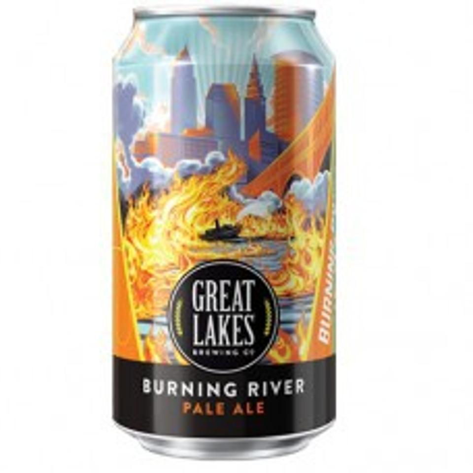 Burning River Pale Ale from Great Lakes Brewing Company.