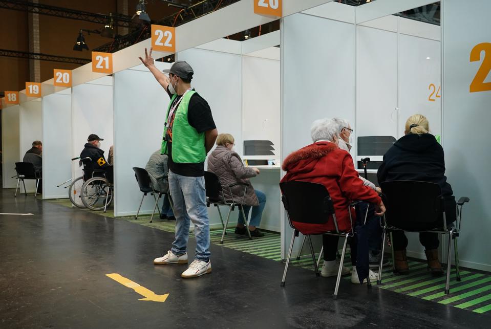 Vaccinations Continue As Pandemic Third Wave Intensifies