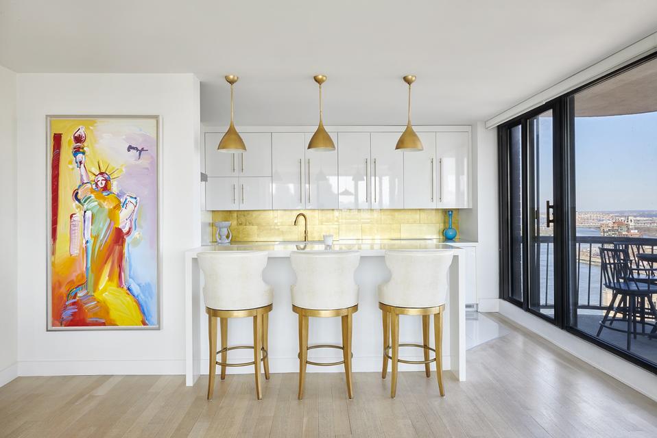 kitchen and balcony in yorkville apartment 52 East End Avenue, Apartment 35 New York, NY