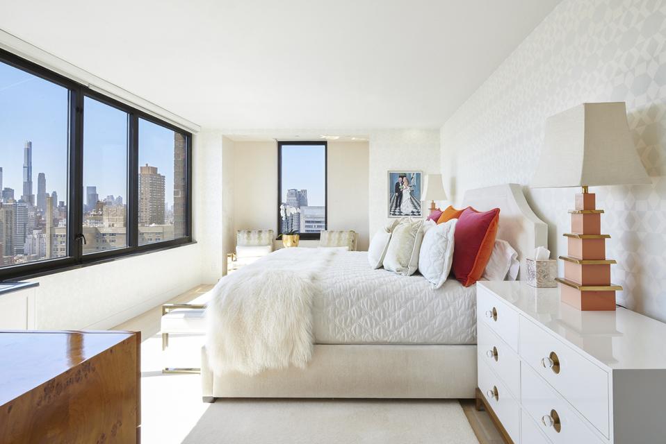 primary bedroom in yorkville apartment 52 east end manhatta nyc