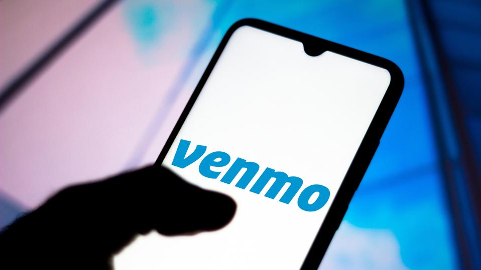 In this photo illustration the Venmo - Share Payments logo...