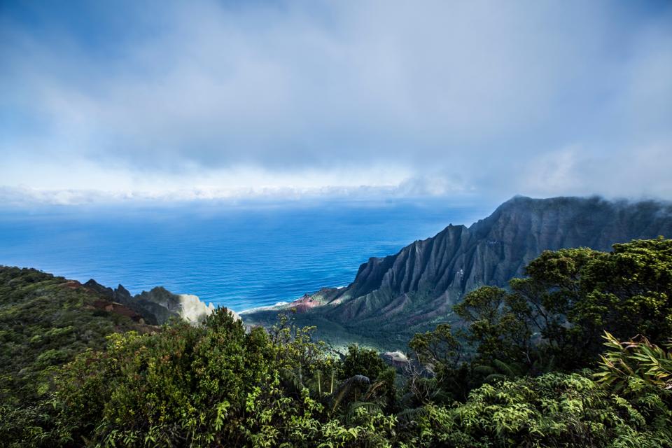 Na Pali Coast State Park, Kauai, Kalalau Overlook