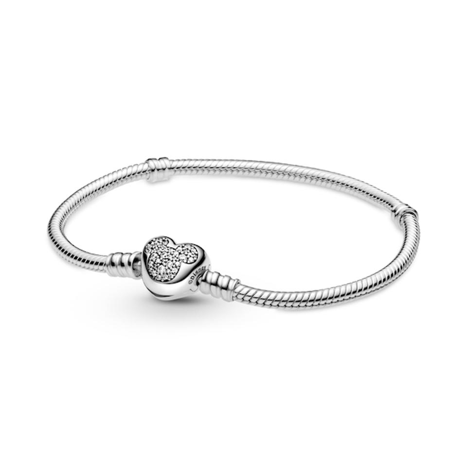 Disney Pandora Moments Mickey Mouse Snake Chain Bracelet jewelry