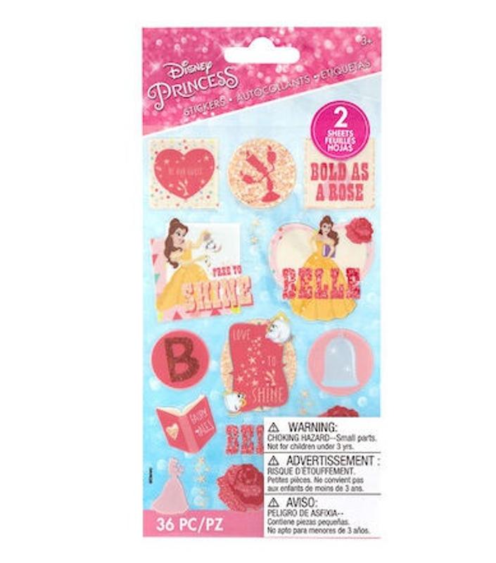 American Crafts Disney Stickers Belle from JOANN