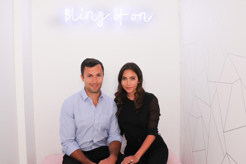 Kyle Simon, cofounder of Clear Cut, and Olivia Landau, founder of Clear Cut