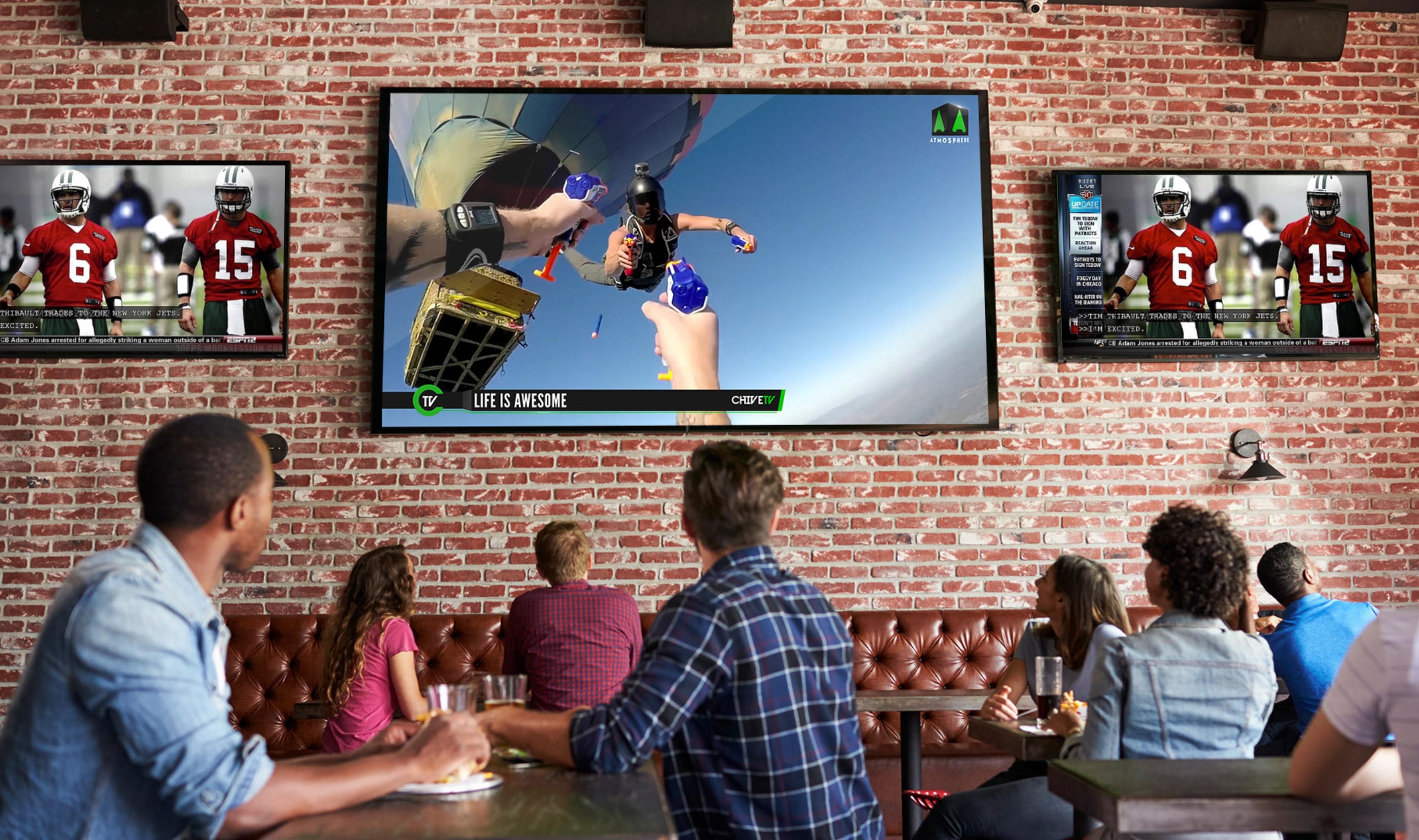 Atmosphere TV Raises $25 Million To Stream Silent Ad-Supported Content In Bars And Dentist Offices Across America - Vimarsana News