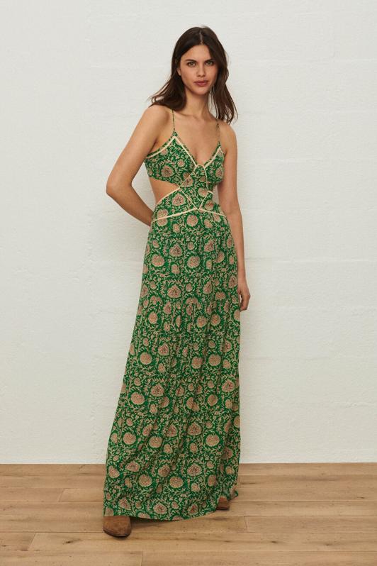 Paloma Print Maxi Dress by BA&SH