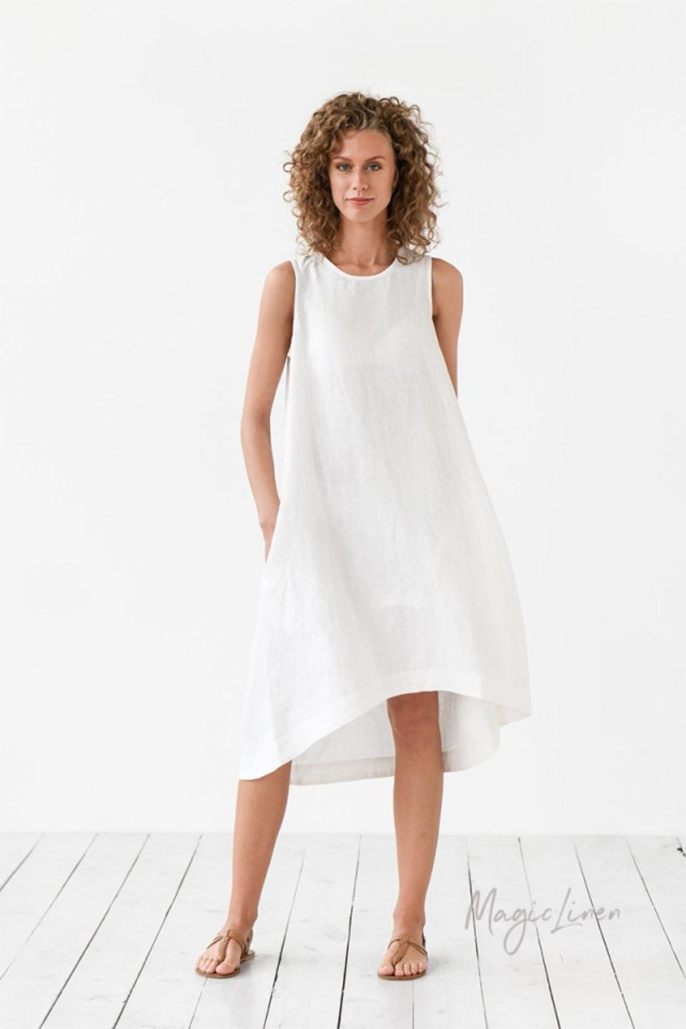 Meghan Markle wore this MagicLinen dress