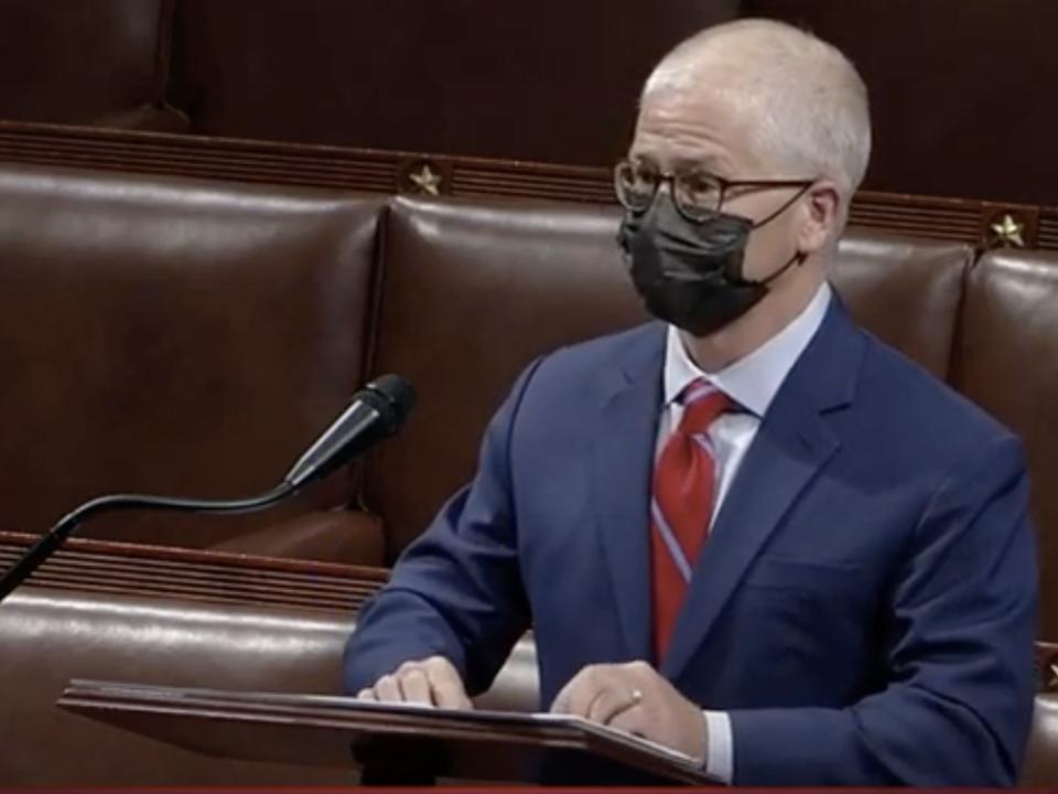 Majority Leader of the House Financial Services Committee speaking on the House floor.