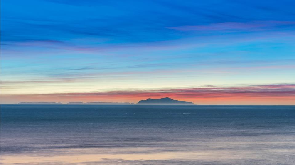 channel islands sunset photo luxury home santa barbara