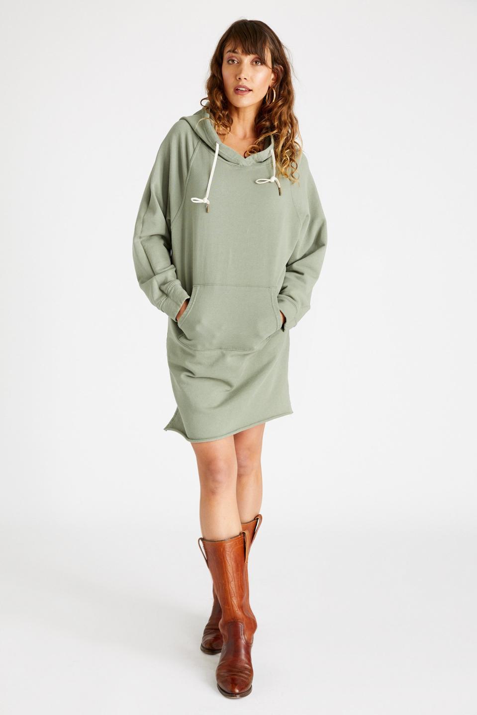 ETICA Layla Hooded Knit Dress with hood