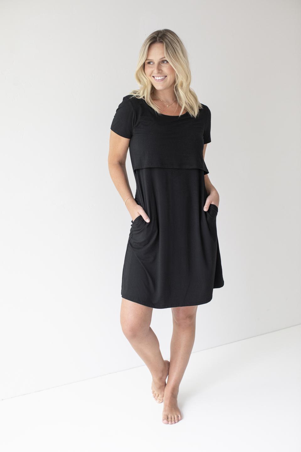 Kindred Bravely Eleanora Lounge Dress for new moms
