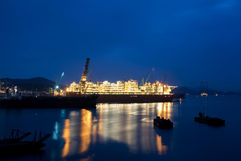 Views Of Daewoo Shipbuilding And Samsung Heavy Shipyards