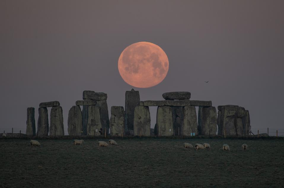Pink Supermoon Lights Up April Skies In The UK