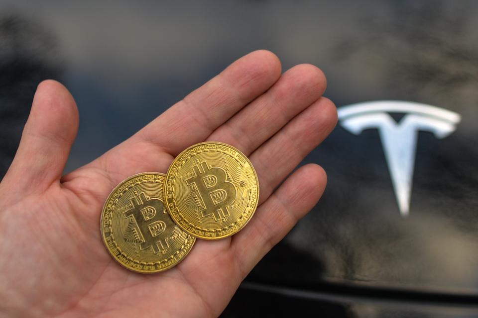 Tesla And Bitcoin Stock Pictures