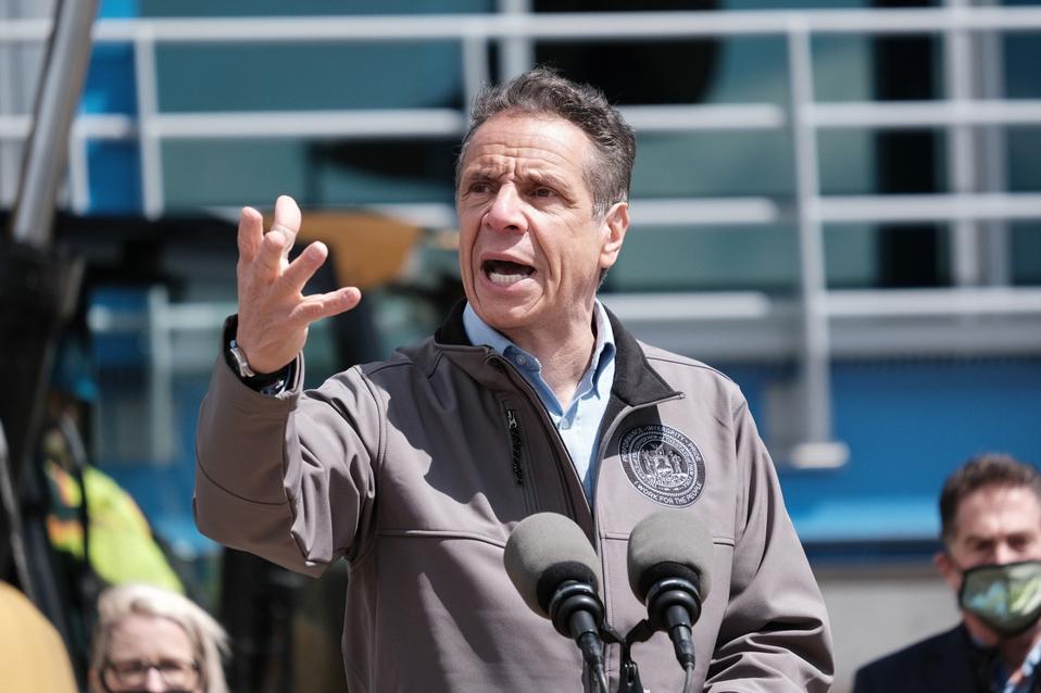 New York Governor Cuomo Holds Event On Long Island