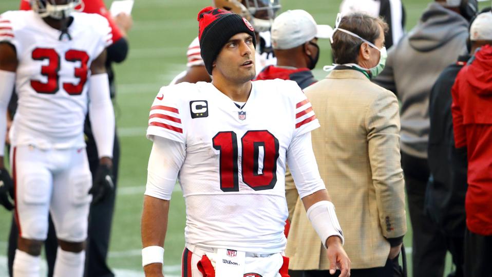 How 49ers' Trey Lance pick affects Patriots, Jimmy Garoppolo Photo of Jimmy Garoppolo