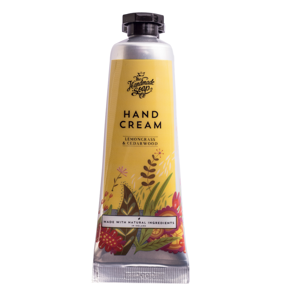 Un tube de crème pour les mains de The Handmade Soap Company