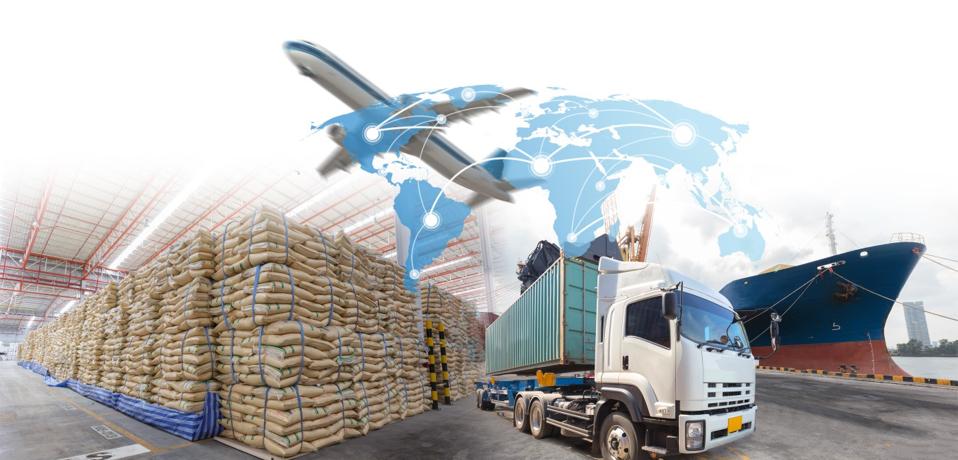 airplane, truck, cargo, ship