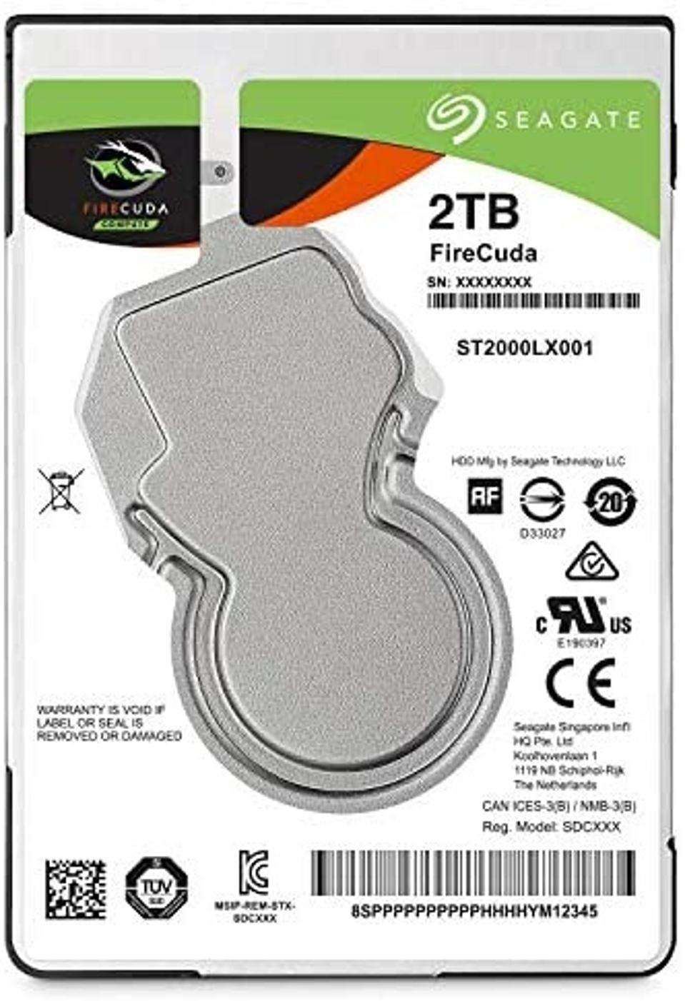 Seagate Firecuda 2TB SSHD