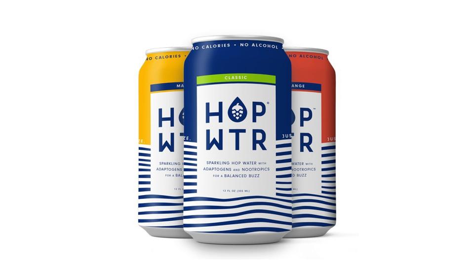 Cans on HOP WTR