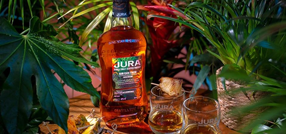 Jura single malt scotch whisky rum
