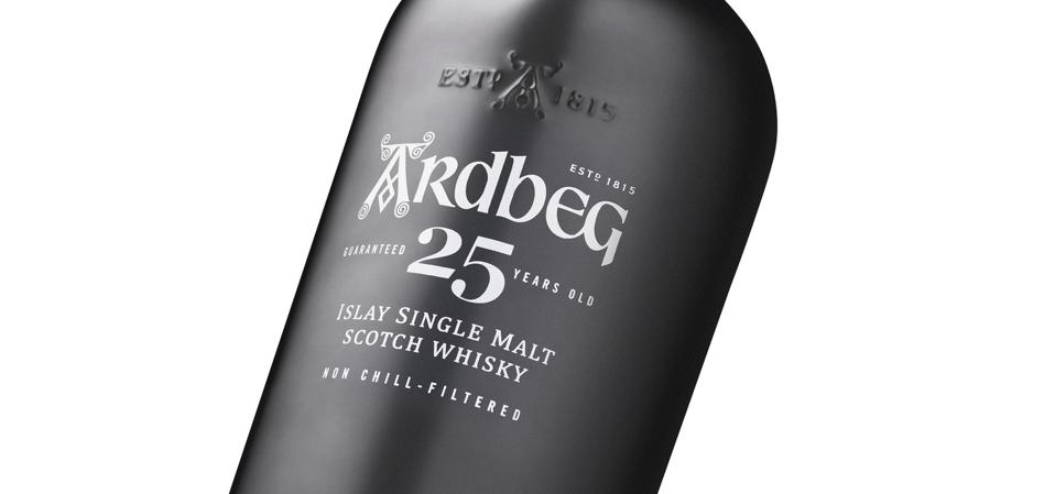 Ardbeg single malt scotch whisky islay