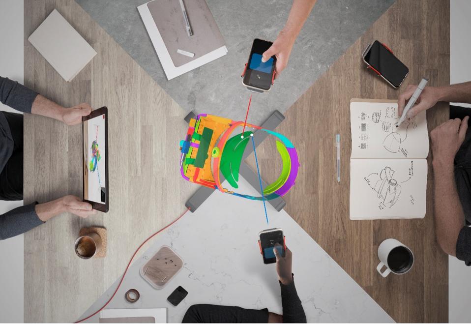 Campfire's headset is designed for 3D design and collaboration.