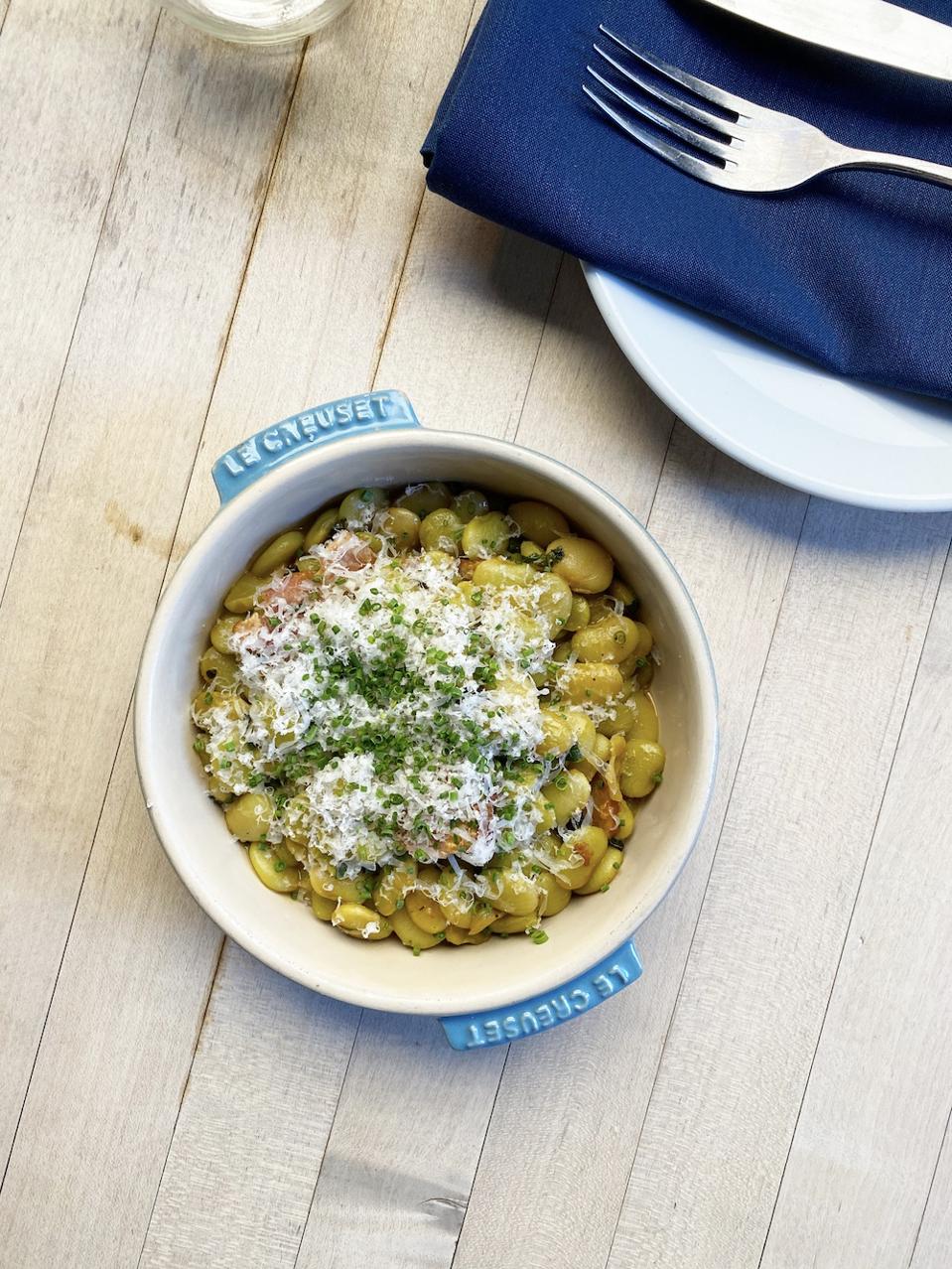 Butter Beans and Parmesan