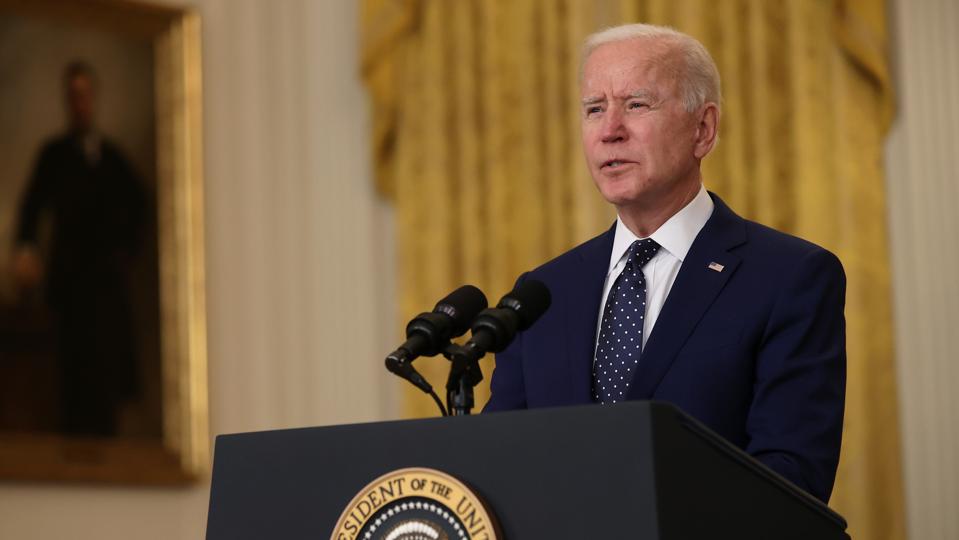 President Biden Delivers Remarks On Russia At The White House