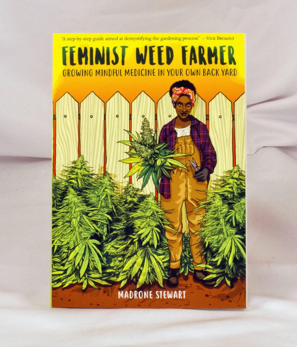 The cover of 'Feminist Weed Farmer' by Madrone Stewart