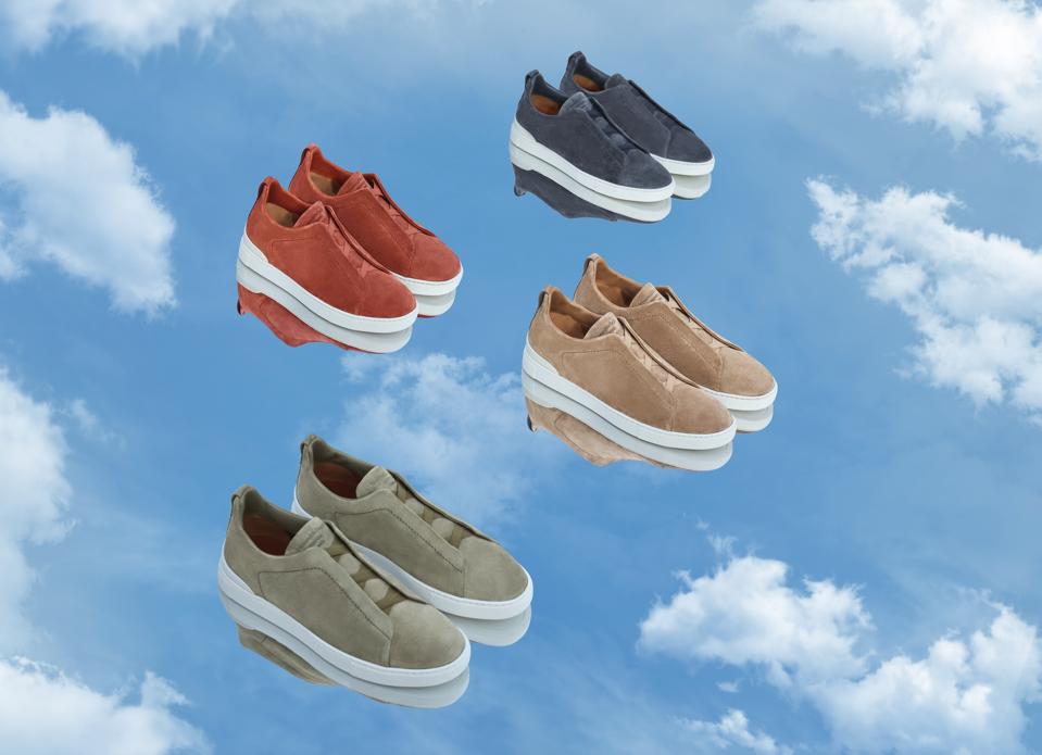 Triple Stitch Sneaker by Ermenegildo Zegna