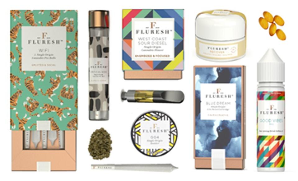 The Fluresh Collection of premium cannabis products.