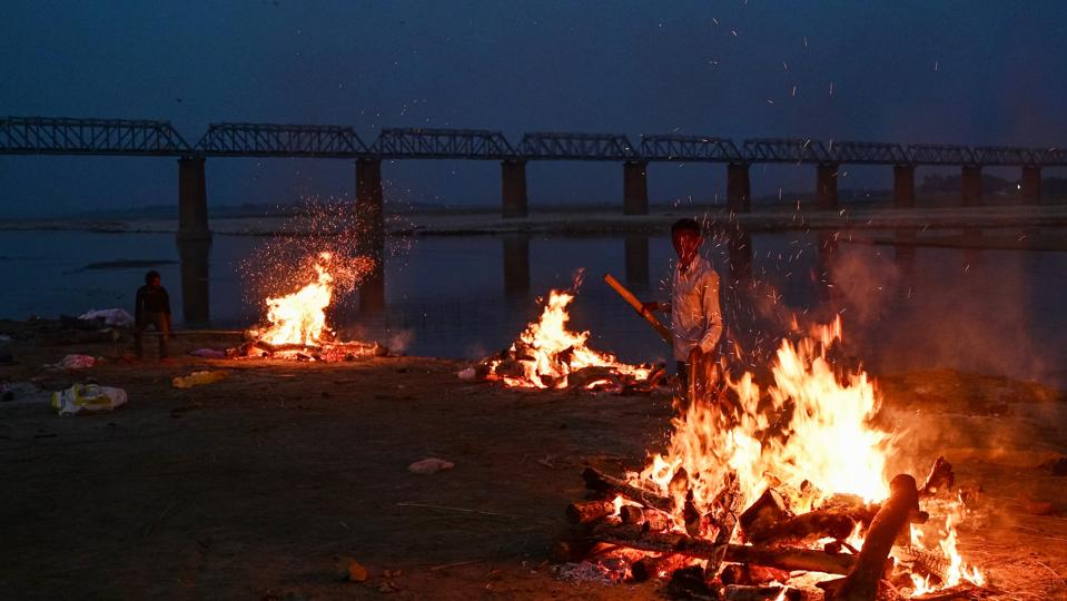 Mass Cremations Continue During India's Covid-19 Crisis