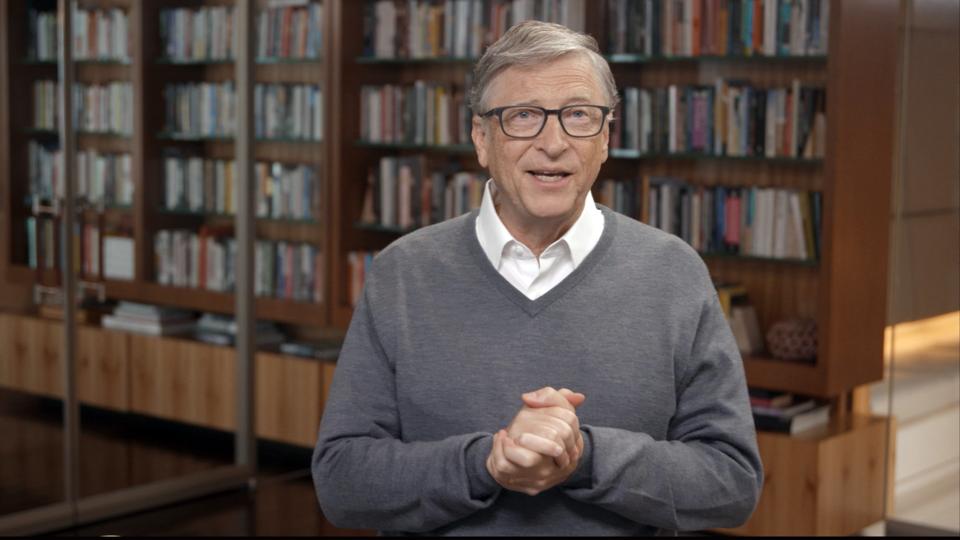 Bill Gates At A Concert For COVID-19 Relief