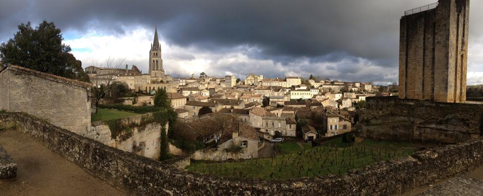 Winter in Saint-Emilion, Bordeaux, France
