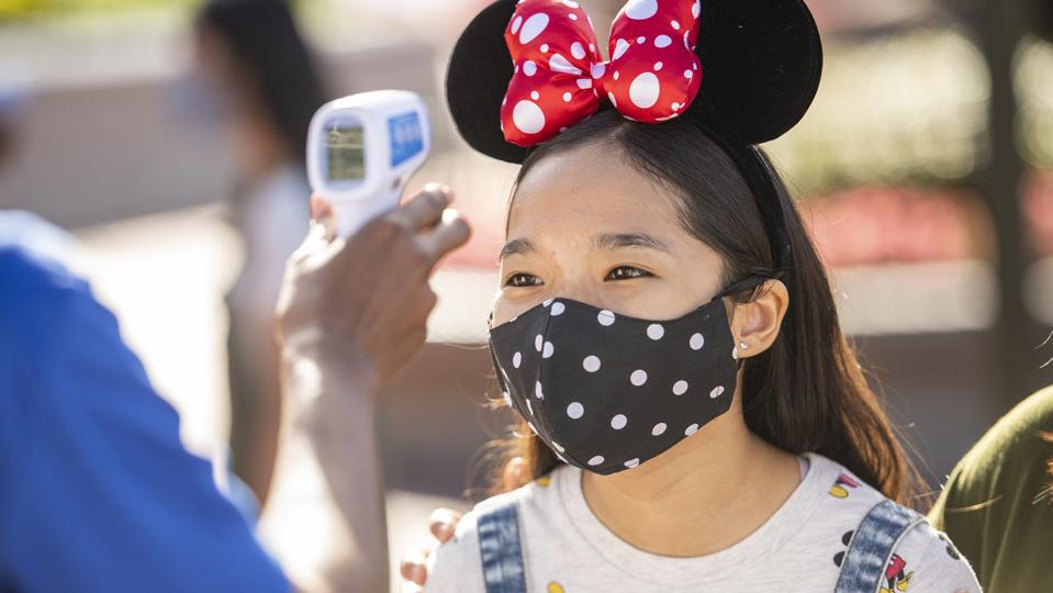 Walt Disney World Resort temperature check