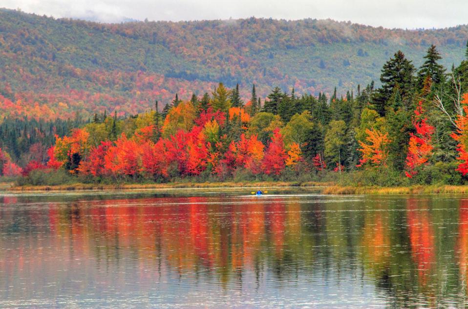 The Androscoggin Valley river in New Hampshire.
